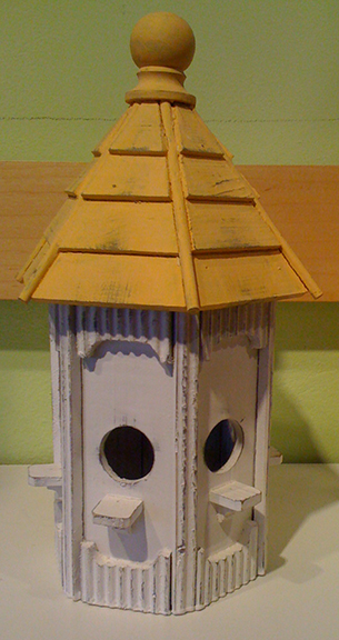 Bird House Yellow